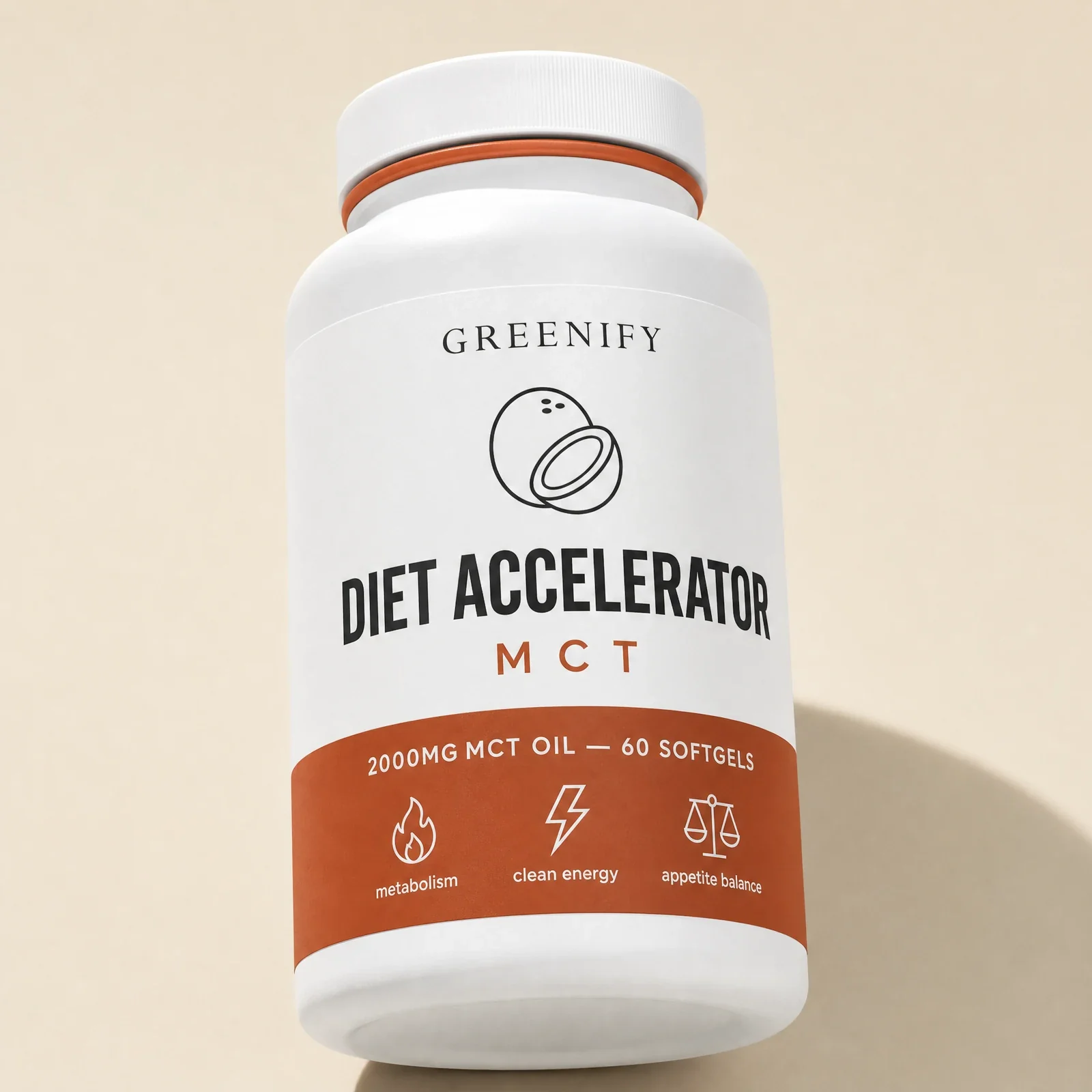 Diet Accelerator MCT bottle